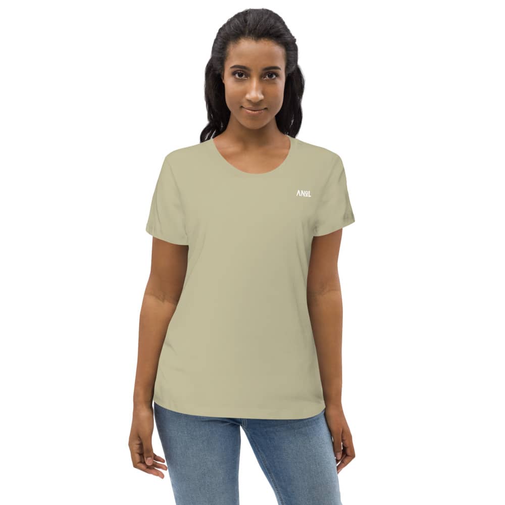 Sage Front - Pow – Women’s Fitted Organic Tee